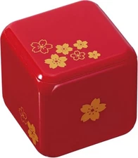 HANAYAMA Karakuri Puzzle Box Lacquer Red Japanese Wooden Trick Box