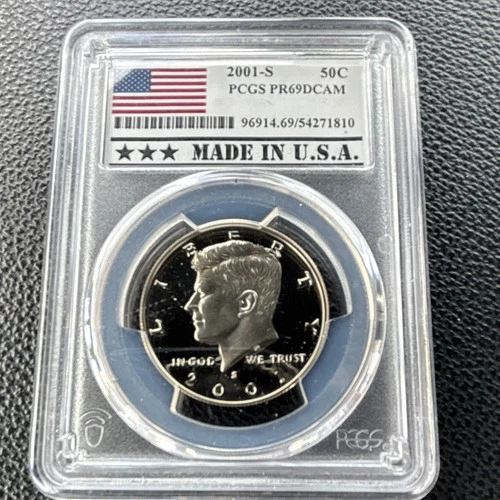 2001-S Kennedy Half Dollar Proof — photo from the most recent tracked eBay sale