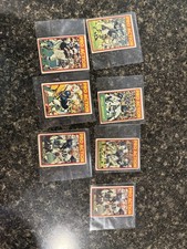 Topps Pro Action NFL Football Sports Trading Card Lot - 7 Vintage Cards