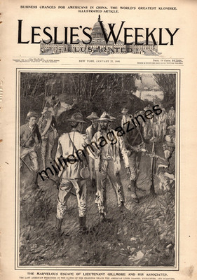 1900 Leslie's Weekly January 27-Pursuit of Aguinaldo; China is opening its doors