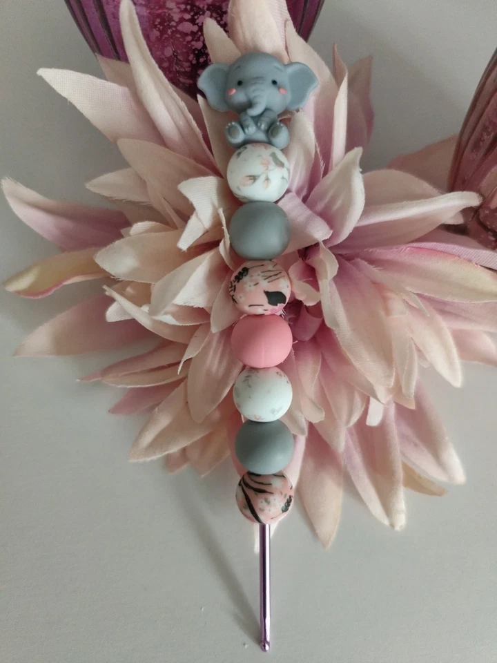 Häkelnadel Größe 3, 5 Handmade Stitch Kitty Elefant - Bild 4 von 4