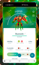 Shiny Buzzwole 20K, 80K, 1M Stardust Tr-de Go
