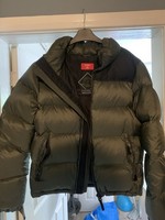 NEW Mens Khaki Superdry Downfill Outdoor Issue Padded Puffer Jacket Size M