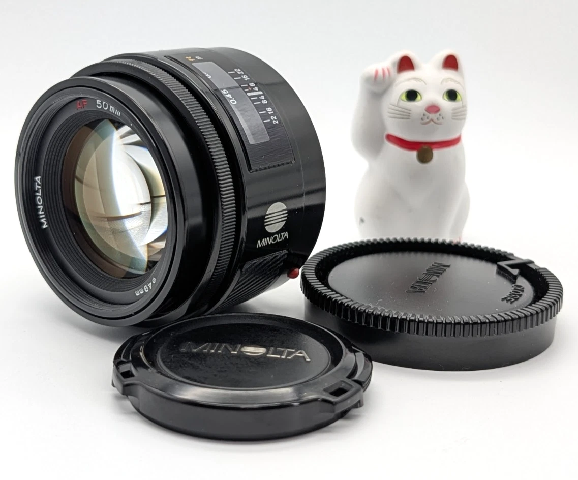 Minolta A-mount 50mm Focal Camera Lenses for sale | eBay