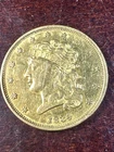 1834 Five Dollar Gold Coin Better Grade Investment 1031  Half Eagle