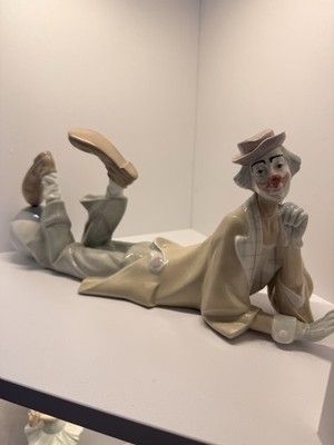 Lladró Porcelain Figurine #4618 Lying Clown w/ ORIGINAL BOX