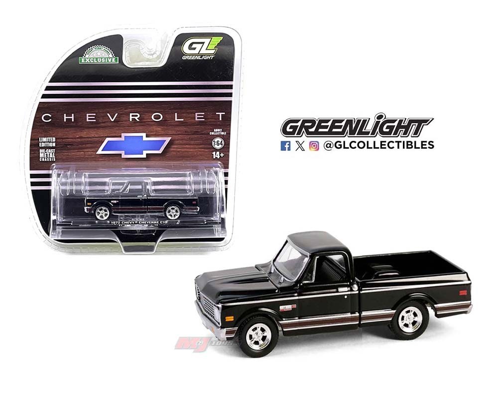 グリーンライト Chevrolet C10 & Monte Carlo SS Greenlight - Chevy C10 Pickup and Green Machine - YouTube