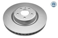 2X Meyle 183 521 0067/PD Bremsscheibe Vorne L/R Passt Zu: Audi A6 Allroad C7 3.0