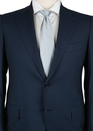 Cesare Attolini Navy Blue Suit - 43/53 - (K20PUB3MWA56B38C4) - Picture 2 of 4