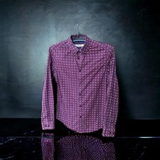 Men Ben Sherman Shirt Red Polyester 38 / M / 46