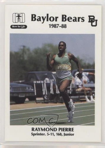 1987-88 Baylor Bears Raymond Pierre