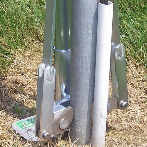 JackJaw Round Sign Post Puller 16 to 1 Power Ratio 2.25 to 3 Inch Posts - Picture 5 of 5