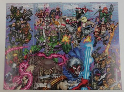 Image Comics Connecting Cover Set of (8) VF/NM Gen13 Deathblow Wildcats Team 7