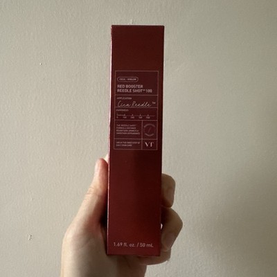 VT Cosmetics Red Booster Reedle Shot 100 Full Size 1.69 Fl Oz NEW EXP 03/2028