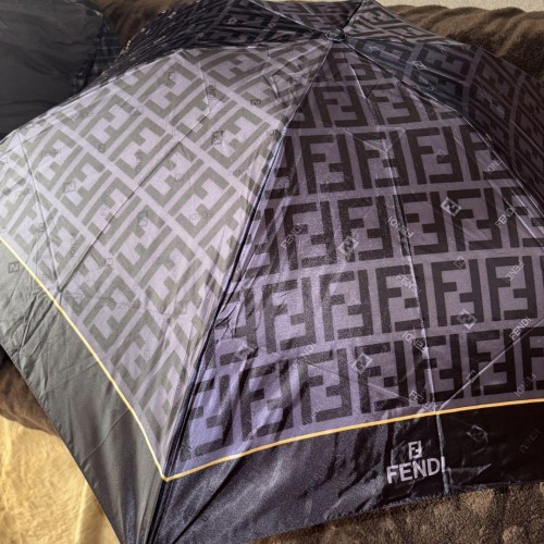 FENDI Folding Umbrella Rains Umbrella Accessories Good Condition Used Japan