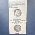 1964 Silver Kennedy Half Dollar 2-Coin Mint Set Philadelphia Denver Uncirculated