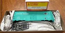 Accurail HO Kit 3536.1 40’ Steel Box Car Lehigh Valley 66059 NOS NY