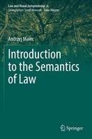 Introduction To The Semantics Of Law Andrzej Malec