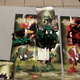 13 Vintage Lego Bionicle Figures Lot Bohrok 8560-85654 Complete *No Mask* Krana