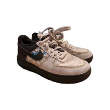 Nike Air Force 1 AF1 LV8 Speckled Black Grey Kids Sneakers Tennis Shoes Sz 1