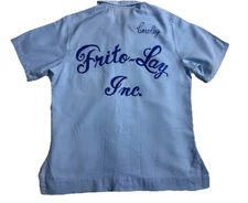 King Louie Bowling Shirt 60s Chain Stitched Sz S USA Made Frito Lay Inc Connie