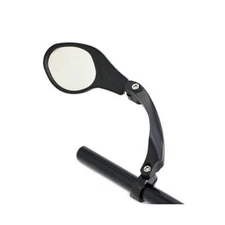 Hafny HF-MR081 Cycling Wide Angle Handlebar Rear View Mirror With Reflecto, Left