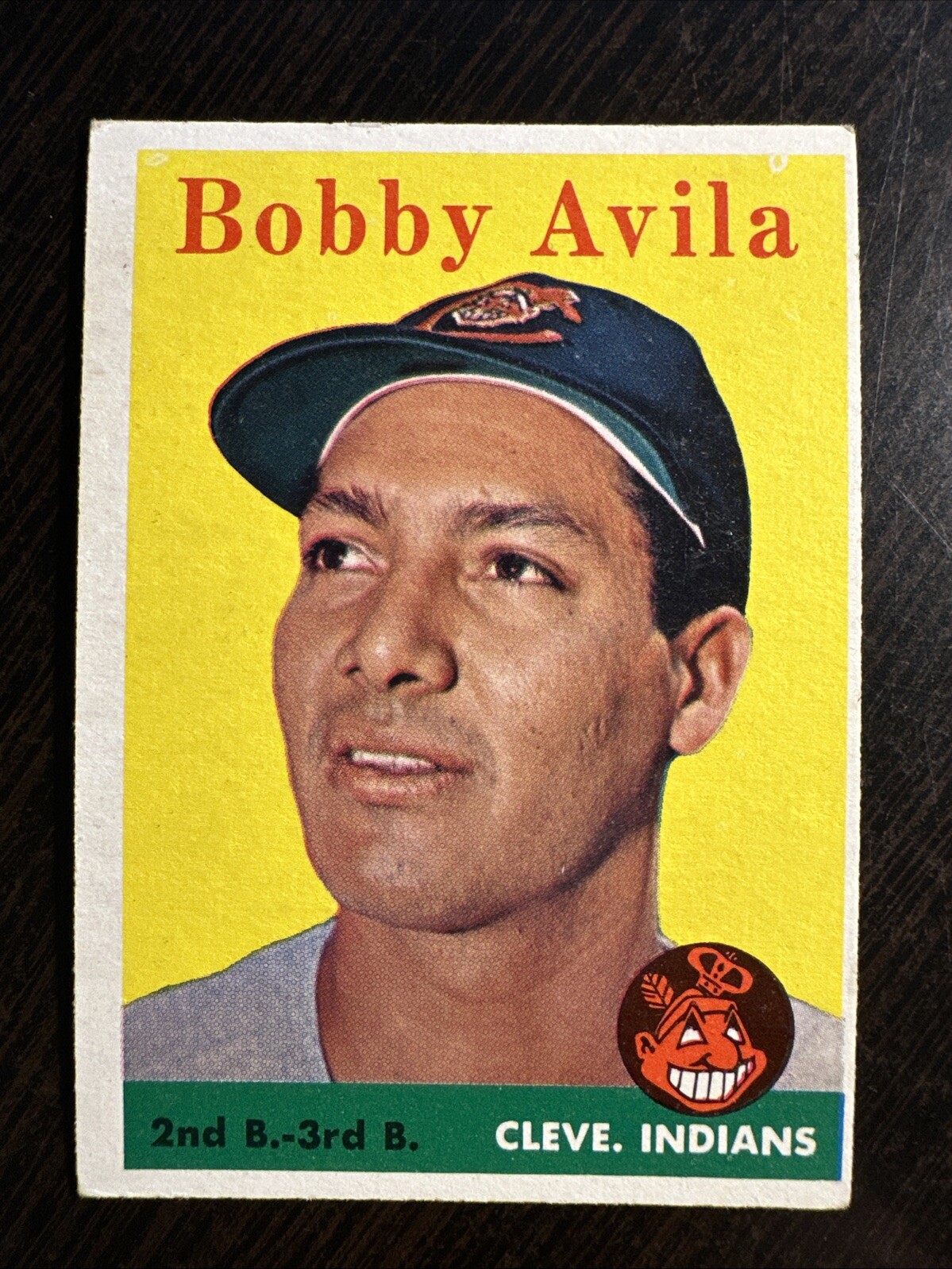 1958 TOPPS #276 BOBBY AVILA CLEVELAND INDIANS EX *Hot Corner Vintage*