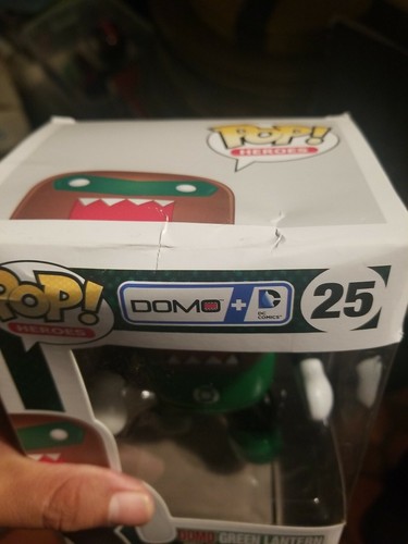 Funko Pop 25 Heroes Domo GREEN LANTERN Vinyl Action Figure NEW dc comics - Picture 3 of 7