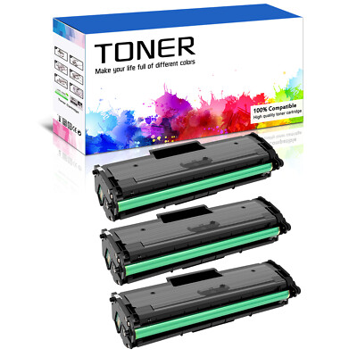 3PK MLT-D101S 101S Toner Cartridge for Samsung SCX-3400FW SCX-3401 SCX-3401FH