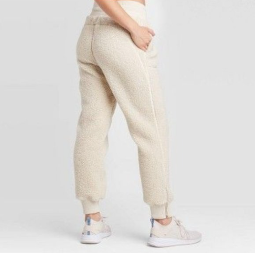 Women's High-Waisted Sherpa Pants 
