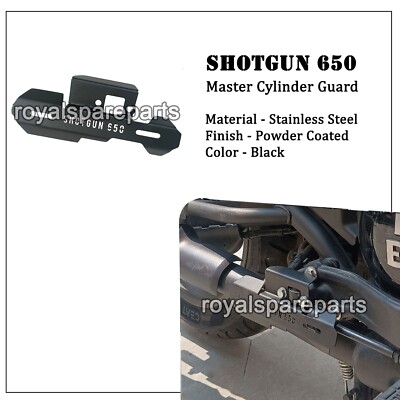 Hauptbremszylinder Schutz, Schwarz Fit für Royal Enfield Shotgun 650