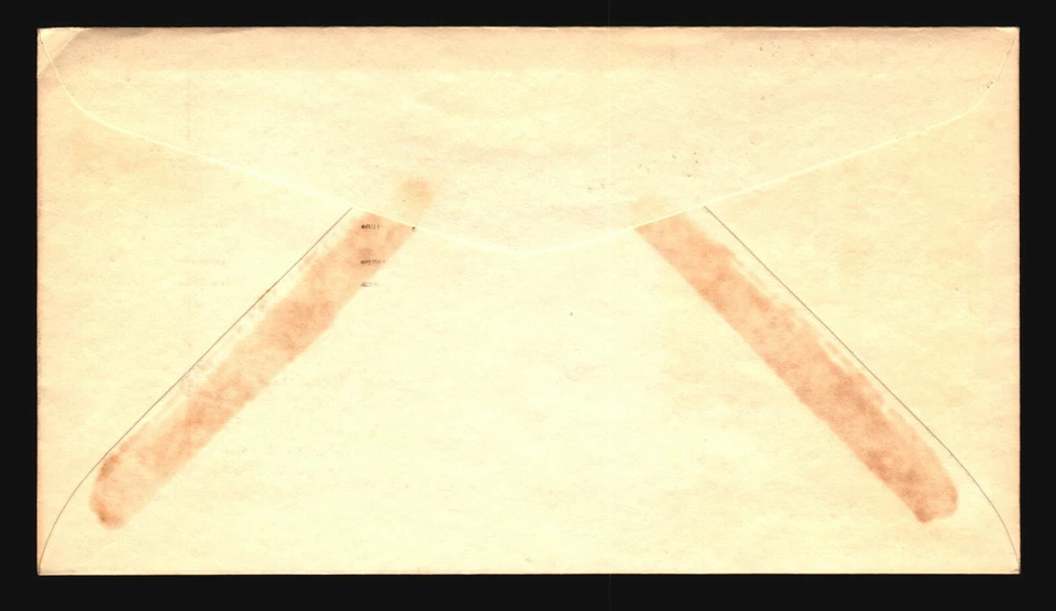 US SC# 886 FDC / Crosby Violet Scroll Banner Cachet / Erased Add - Z20618 - Image 2 of 2