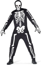 Skelett Jumpsuit für Herren Erwachsene Hallo...