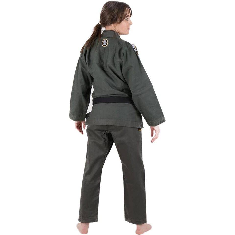 Ropa de lucha Tatami para mujer Nova Absolute BJJ Gi - caqui Foto 3 de 3