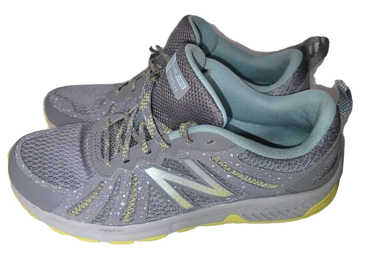 New Balance T590 Running Shoes Women&#039;s Size 8 B Silver Teal Yellow (WT590LG4) | eBay