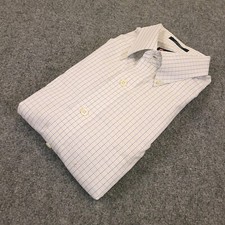 Chaps Dress Shirt Men L (19-16.5 33 Actual) (tag wrong) Tattersall