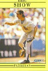 1991 Fleer #544 Eric Show - NM | eBay