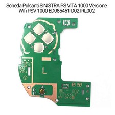 Scheda Pulsanti SINISTRA PS VITA 1000 Versione Wifi PSV 1000 ED085451-D02 IRL002