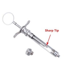 6Pcs Dental Anesthetic Syringe Self-Aspirating 1.8CC-Dental Instruments-A 