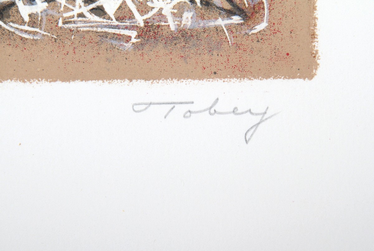 Mark Tobey　マーク・トビー　ポートフォリオ 12枚 Lot - Mark Tobey (1890-1976): Untitled