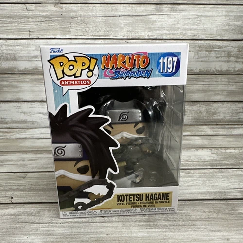 FUNKO POP! ANIMATION: Naruto- Kotetsu Hagane w/Weapon New Toy Vinyl Figure 1197