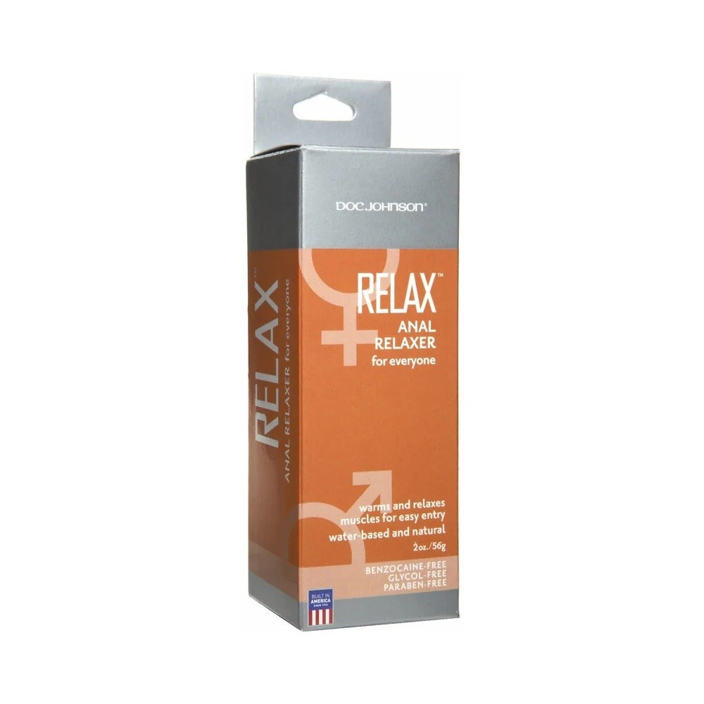 Relax Anal Relaxer Premium Personal Lubricant (Toy+Partner Friendly) 2oz