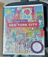 RARE ART James Rizzi My New York City ARTIST Hardcover Large Book New SEALED NOS