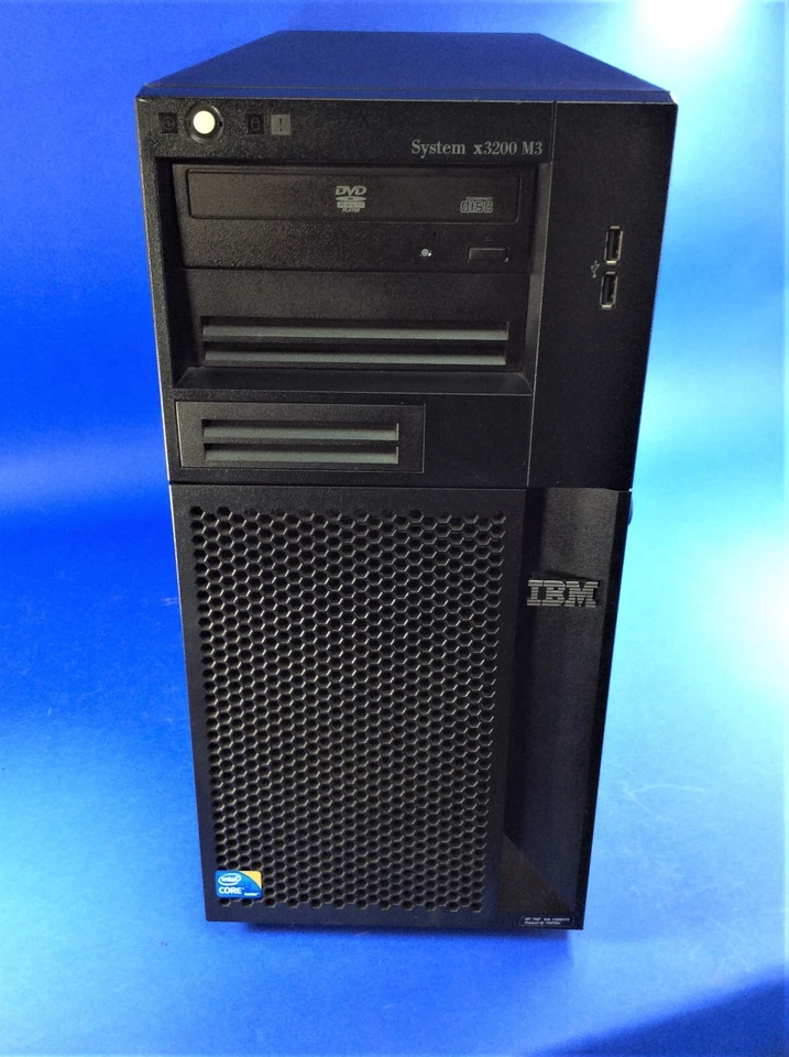 IBM SYSTEM x3200 M3 Tower- Intel i3 540 @ 3.07GHz, 4GB, 500GB HHD - NO OS - Image 2 of 4