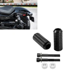 Rear Upper Black Shock Sliders Mounts For Harley Sportster Special RH975S 23-24 