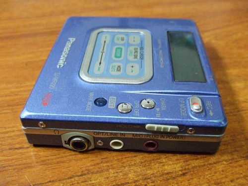 Panasonic SJ-MR220 MiniDisc Recorder/Player Operation confirmed For Parts - Picture 5 of 10