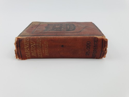 Warne's Bijou Miniaturwörterbuch ACEwald c1890 Taschenbuch - wenige Seiten fehlen - Bild 4 von 8