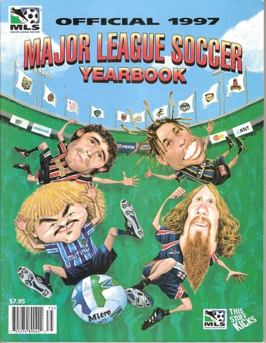 USA 1997 MSL Major League Soccer Yearbook - Official presentation guide