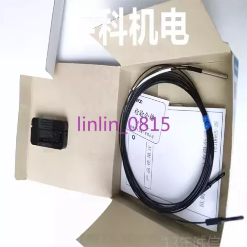1Pcs New Omron fiber optic sensor E32-ZC31 2M