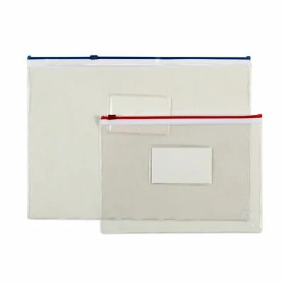 12 x Reißverschlusstasche A4 oder A5 Dokumententasche Sammelmappe DHL VERSAND